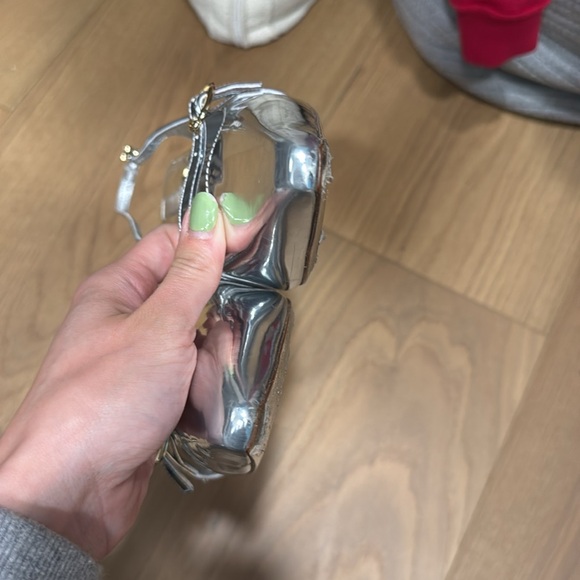 LARROUDÉ Ines Pump In Silver Specchio - Picture 4 of 6